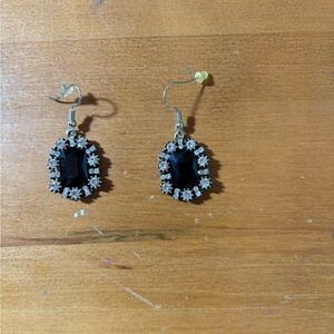 Black earrings